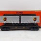 Lionel 6-26300 O Gauge UPS Flatcar with Piggyback Trailers EX/Box