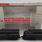 Lionel 6-8952 O Gauge Pennsylvania F-3 AA Diesel Locomotive Set EX/Box