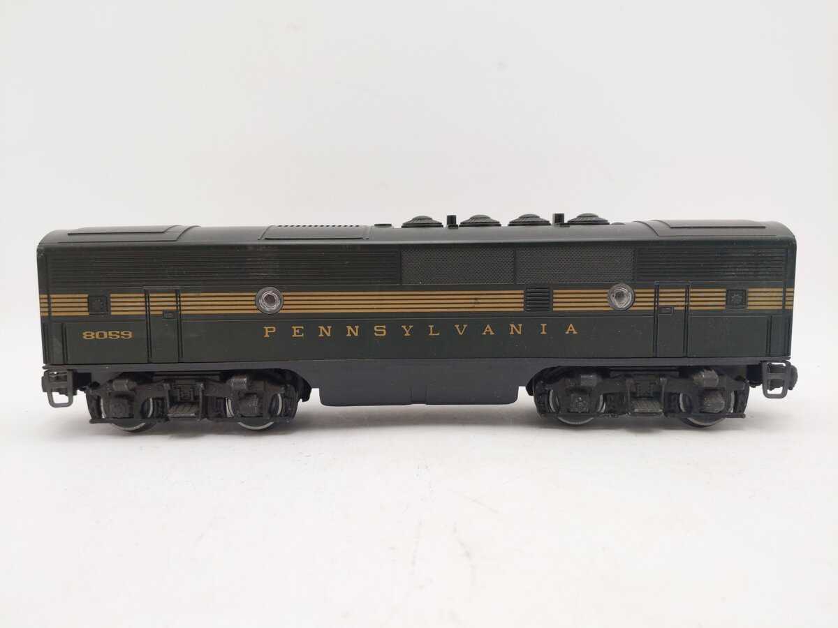 Lionel 6-8059 Pennsylvania Green F3 B-Unit Non-Powered Diesel Engine #8059 EX/Box