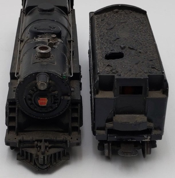 Lionel 2035 Vintage O 2-6-4 Diecast Postwar Steam Locomotive with 6466W Tender