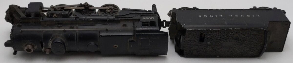 Lionel 2035 Vintage O 2-6-4 Diecast Postwar Steam Locomotive with 6466W Tender