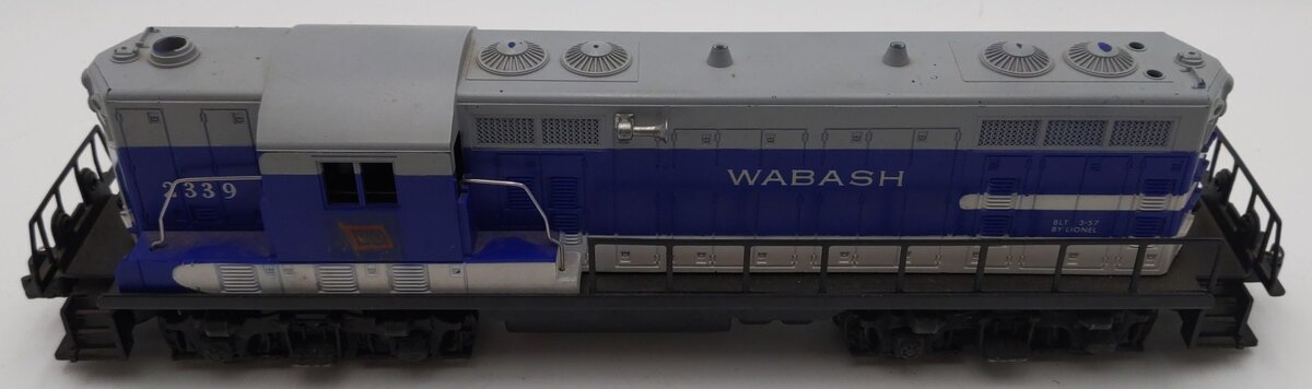 Lionel 2339 Vintage O Gauge Wabash GP-7 Powered Diesel Locomotive #2339 VG