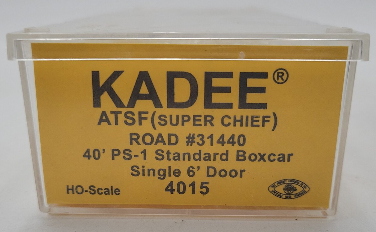 Kadee 4015 HO Atchison, Topeka & Santa Fe 40' PS-1 Standard Boxcar #31440 EX/Box