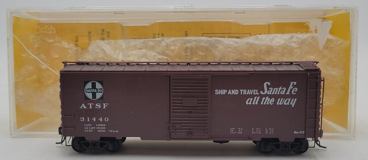 Kadee 4015 HO Atchison, Topeka & Santa Fe 40' PS-1 Standard Boxcar #31440 EX/Box