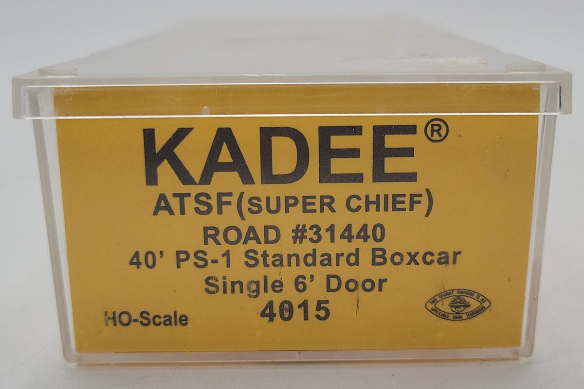 Kadee 4015 HO Atchison, Topeka & Santa Fe 40' PS-1 Standard Boxcar #31440 EX/Box
