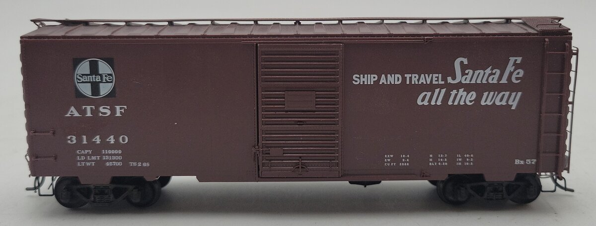 Kadee 4015 HO Atchison, Topeka & Santa Fe 40' PS-1 Standard Boxcar #31440 EX/Box