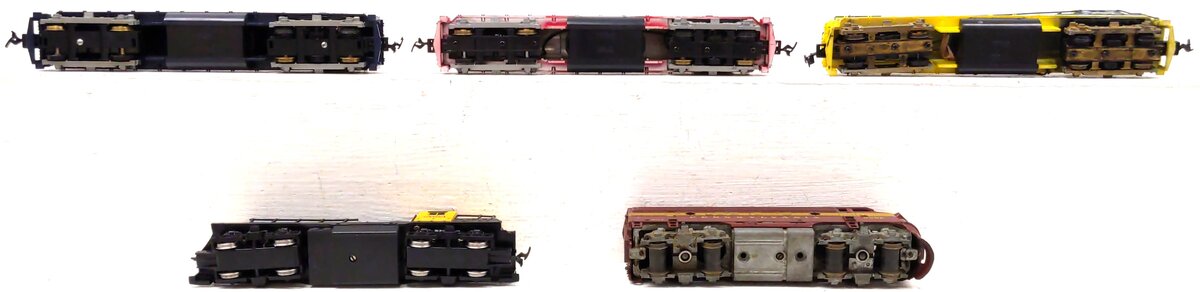 Tyco & AHM Assorted HO Scale Diesel Locomotives [5] VG