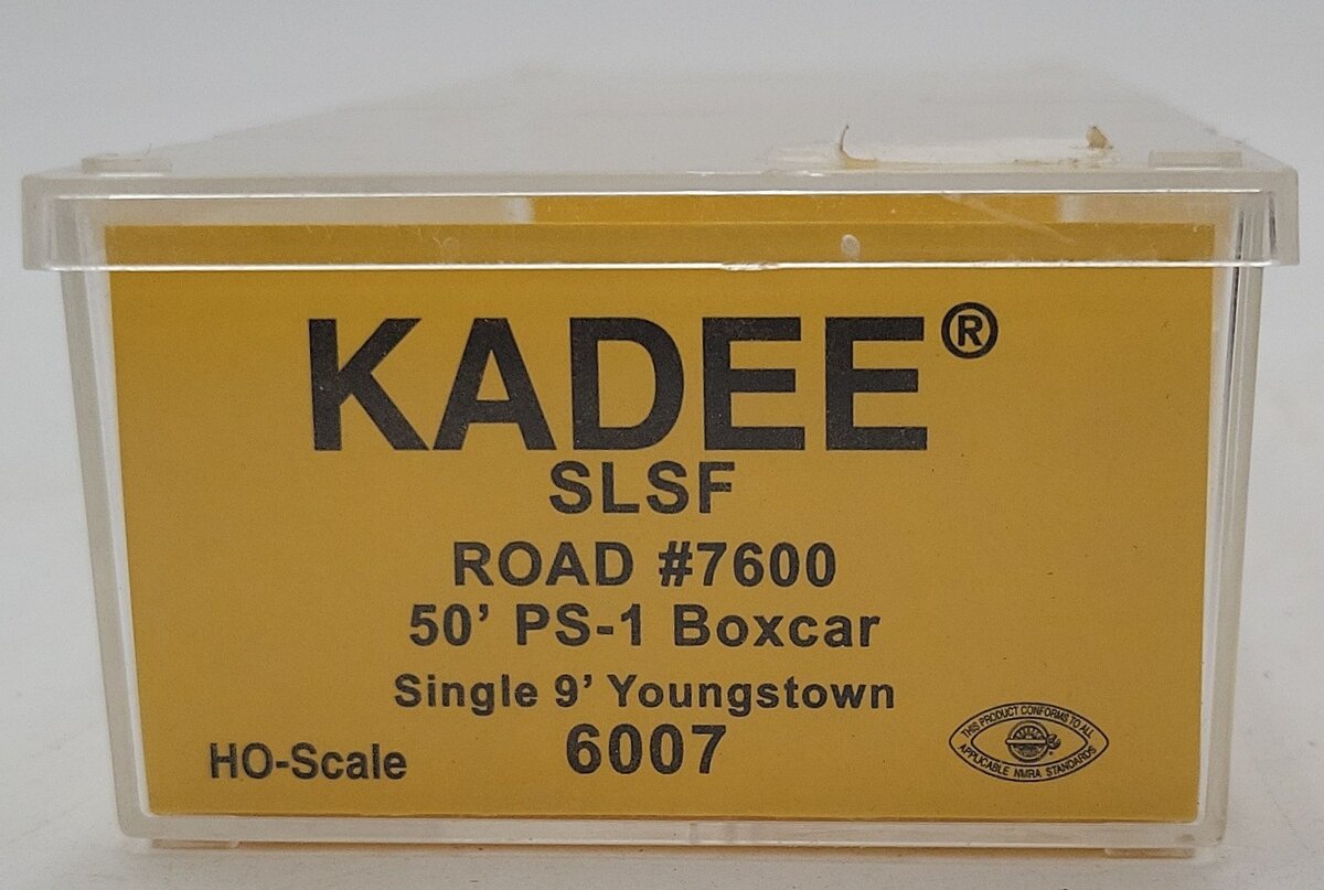 Kadee 6007 HO Frisco 50' PS-1 Boxcar #7600 EX/Box