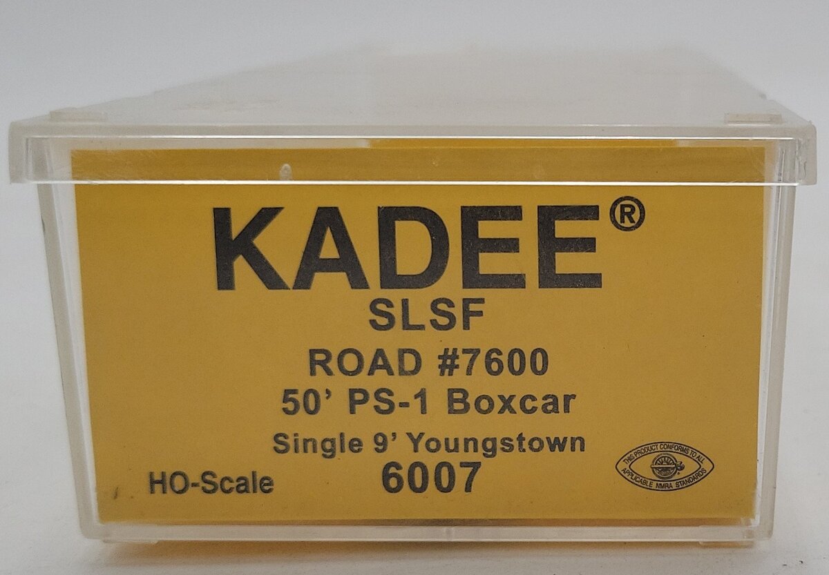 Kadee 6007 HO Frisco 50' PS-1 Boxcar #7600 EX/Box
