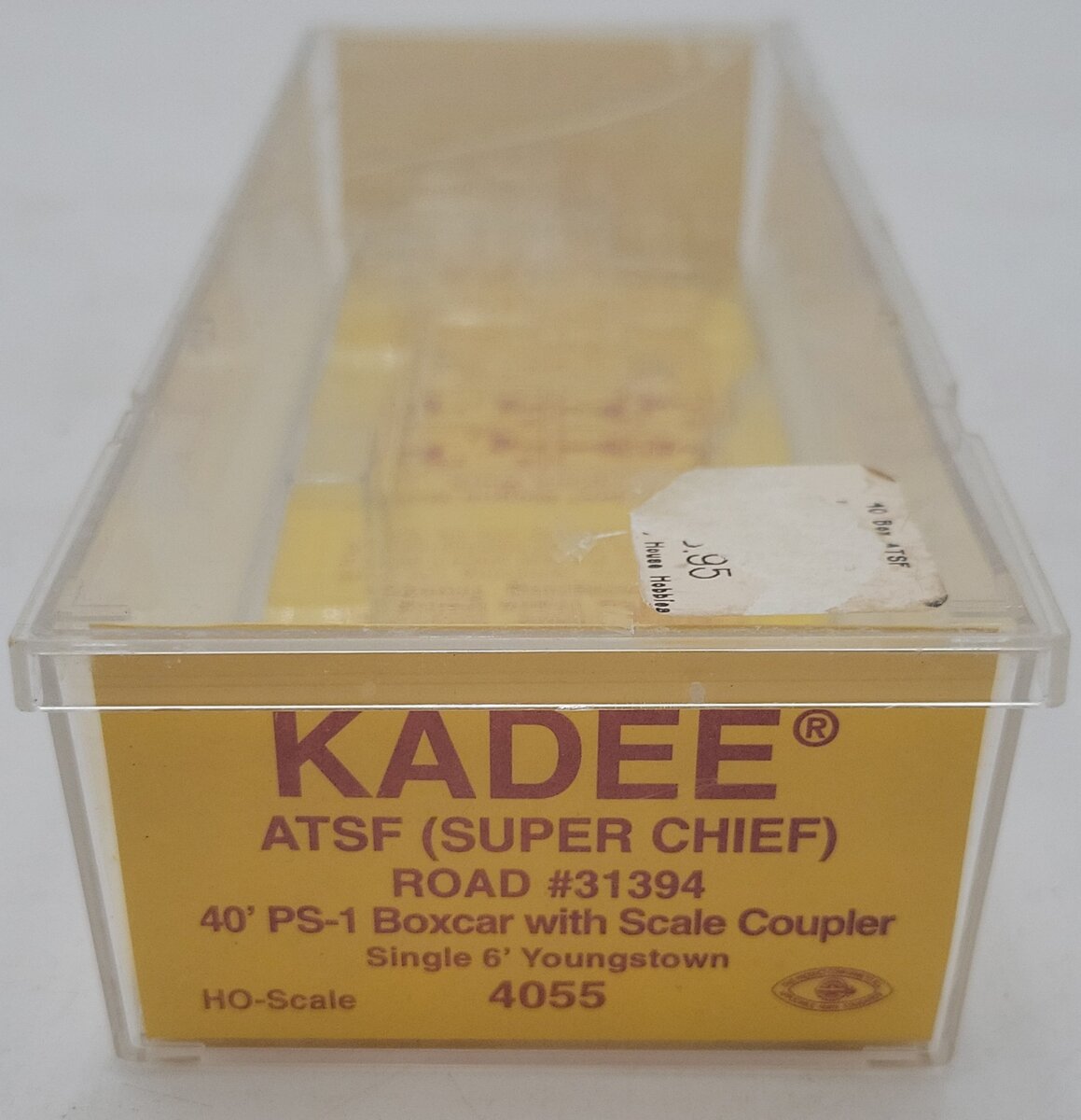 Kadee 4055 HO Scale ATSF Super Chief 40' PS-1 Boxcar w/Scale Coupler #31394 LN/Box