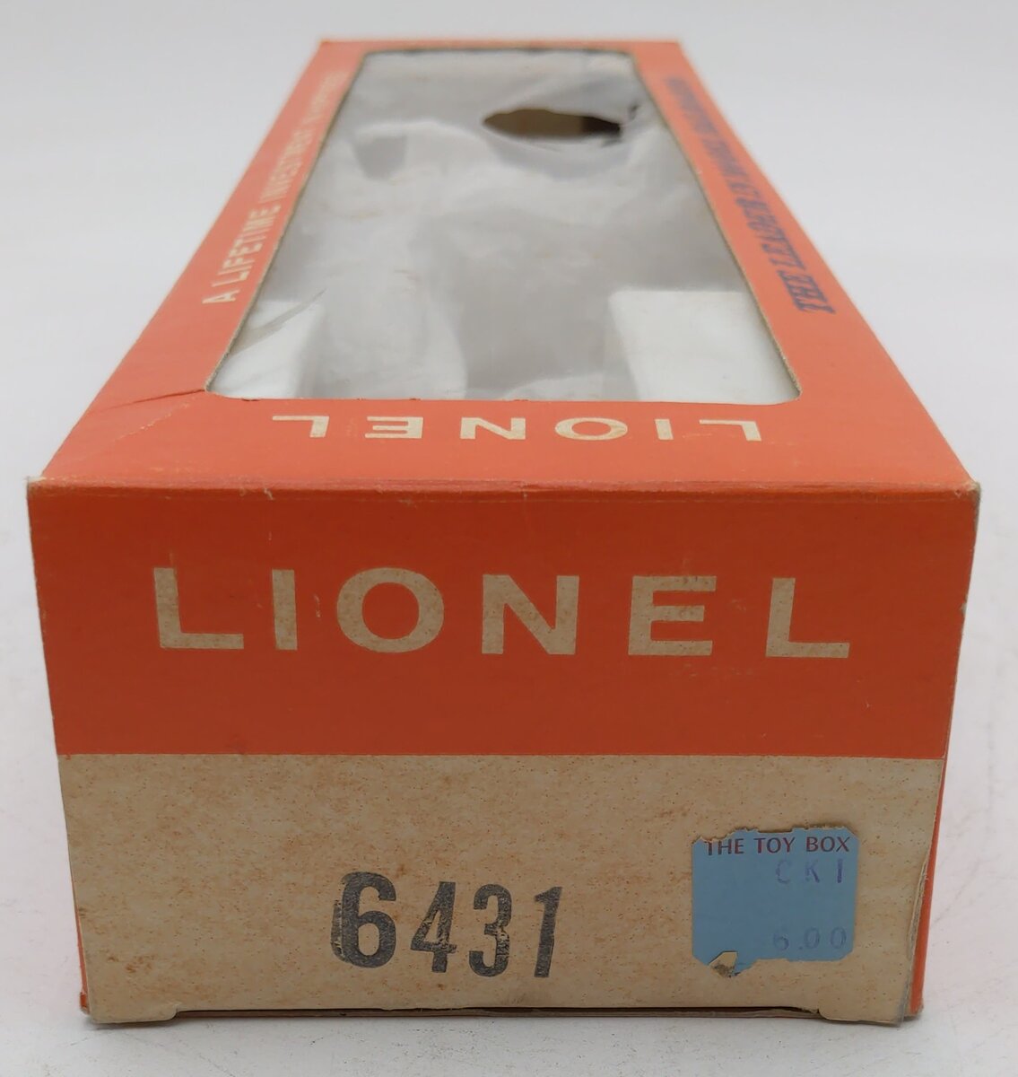 Lionel 6431 Vintage O Gauge Empty Box VG/Box