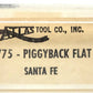 Atlas 3775 N Scale Santa Fe Piggyback Flatcar LN/Box