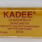 Kadee 8310 HO Scale Clinchfield Road PS-2 Covered Hopper #60133 EX/Box