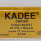 Kadee 6708 HO Denver & Rio Grande Western 50' PS-1 Boxcar #63510 EX/Box