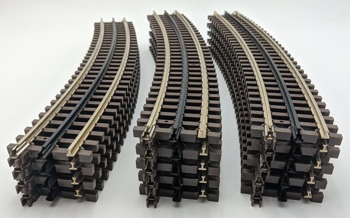 Atlas 6062 O72 Full Curve Track Sections (14) EX