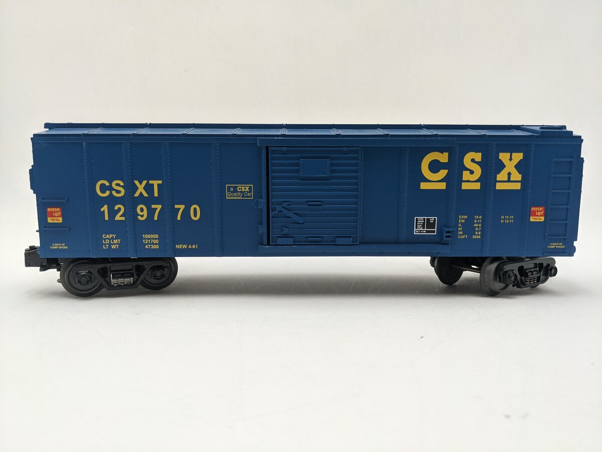 MTH O Gauge CSX Transportation Blue Box Car #129770 EX