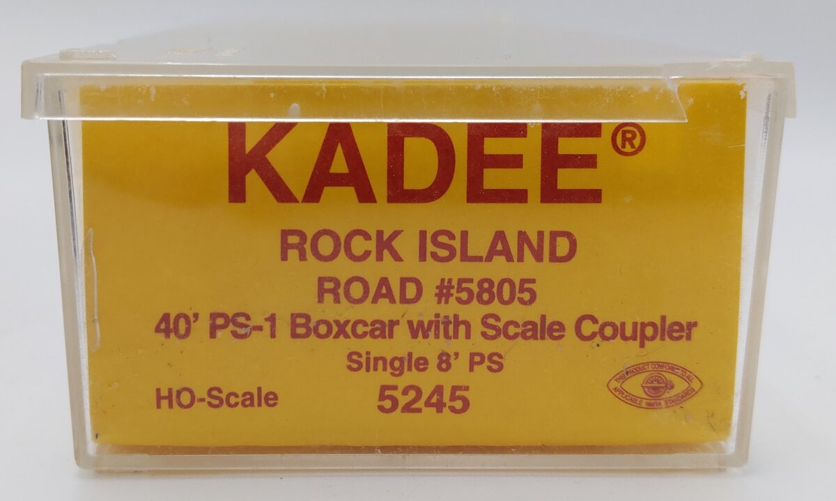 Kadee 5245 HO Scale Rock Island Road Boxcar #5805 EX/Box