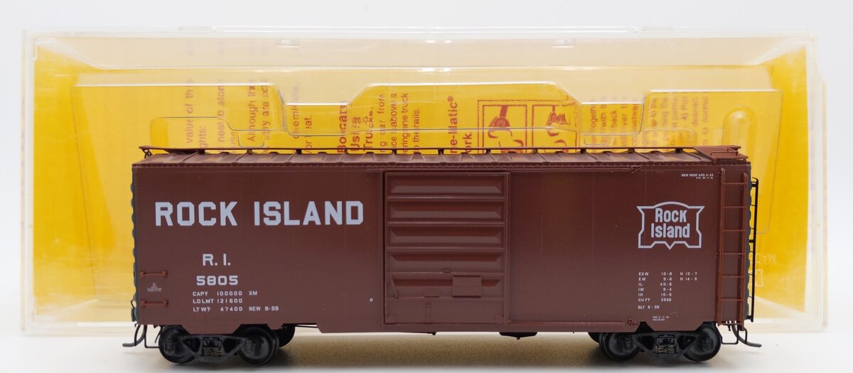 Kadee 5245 HO Scale Rock Island Road Boxcar #5805 EX/Box