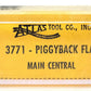 Atlas 3771 N Scale Maine Central Piggyback Flat #7500 EX/Box