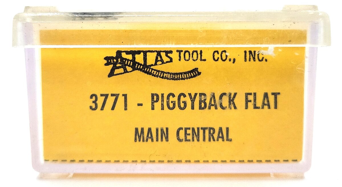 Atlas 3771 N Scale Maine Central Piggyback Flat #7500 EX/Box
