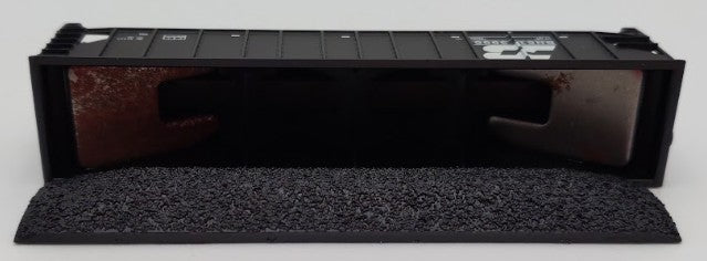 Trainworx Inc 2411-18 N Burlington Northern 100-Ton 4-Bay Hopper #513996 w Coal EX/Box