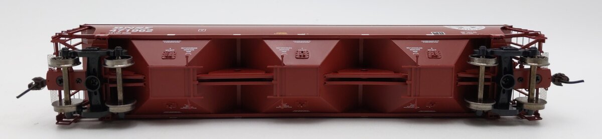 Athearn 89273 HO BNSF Trinity 5161 cu ft Covered Hopper #471962 EX/Box