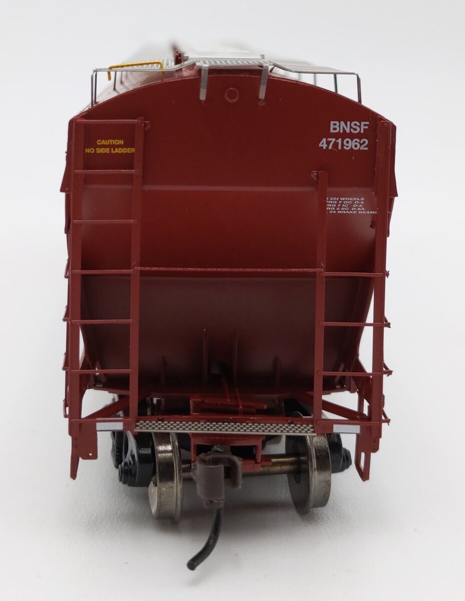Athearn 89273 HO BNSF Trinity 5161 cu ft Covered Hopper #471962 EX/Box