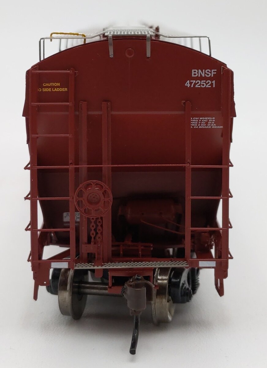 Athearn 89272 HO BNSF Trinity 5161 cu ft Covered Hopper #472521 VG/Box