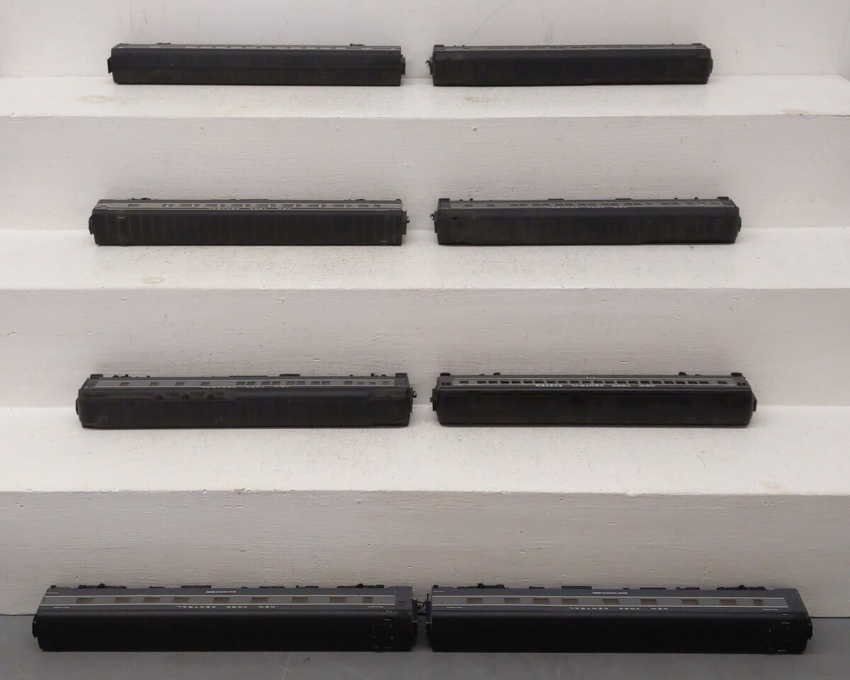 Assorted HO Scale New York Central Passenger Coach Cars [8] EX