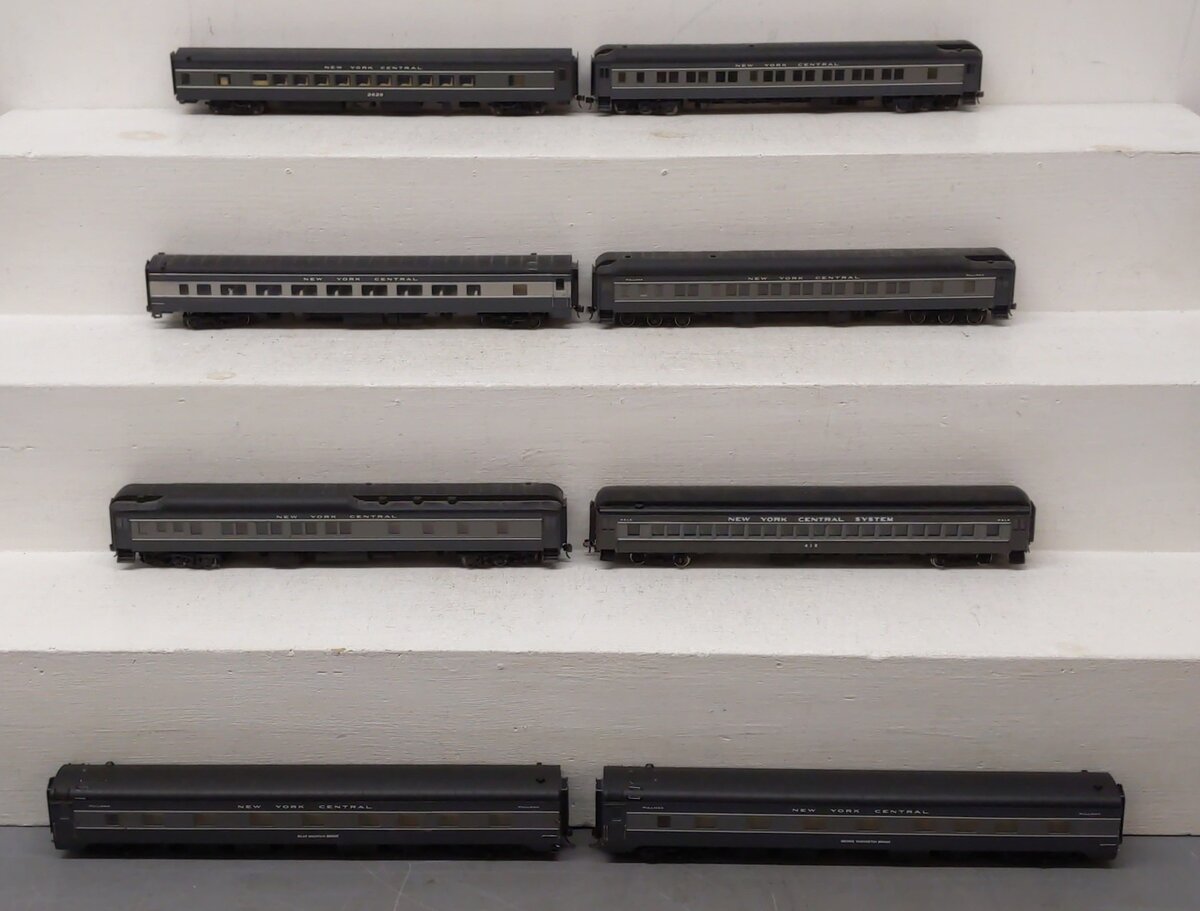 Assorted HO Scale New York Central Passenger Coach Cars [8] EX
