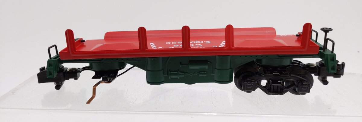 American Flyer 6-49028 S Gauge Candy Cane Operating Dump Car/Box