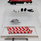American Flyer 6-49028 S Gauge Candy Cane Operating Dump Car/Box