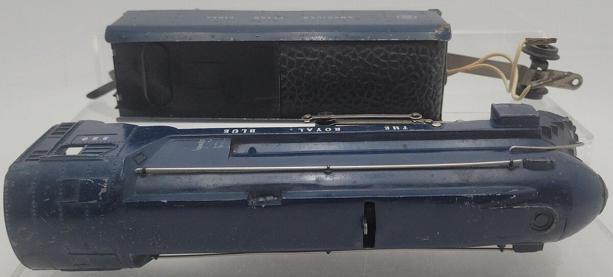 American Flyer 350 Vintage S B&O The Royal Blue 4-6-2 Diecast Steam Locomotive VG