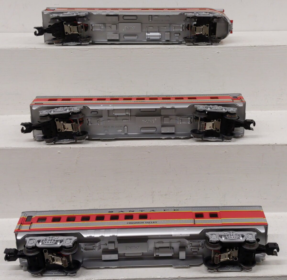 K-Line K1116 O Gauge Santa Fe Steam Train Set VG