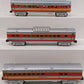 K-Line K1116 O Gauge Santa Fe Steam Train Set VG