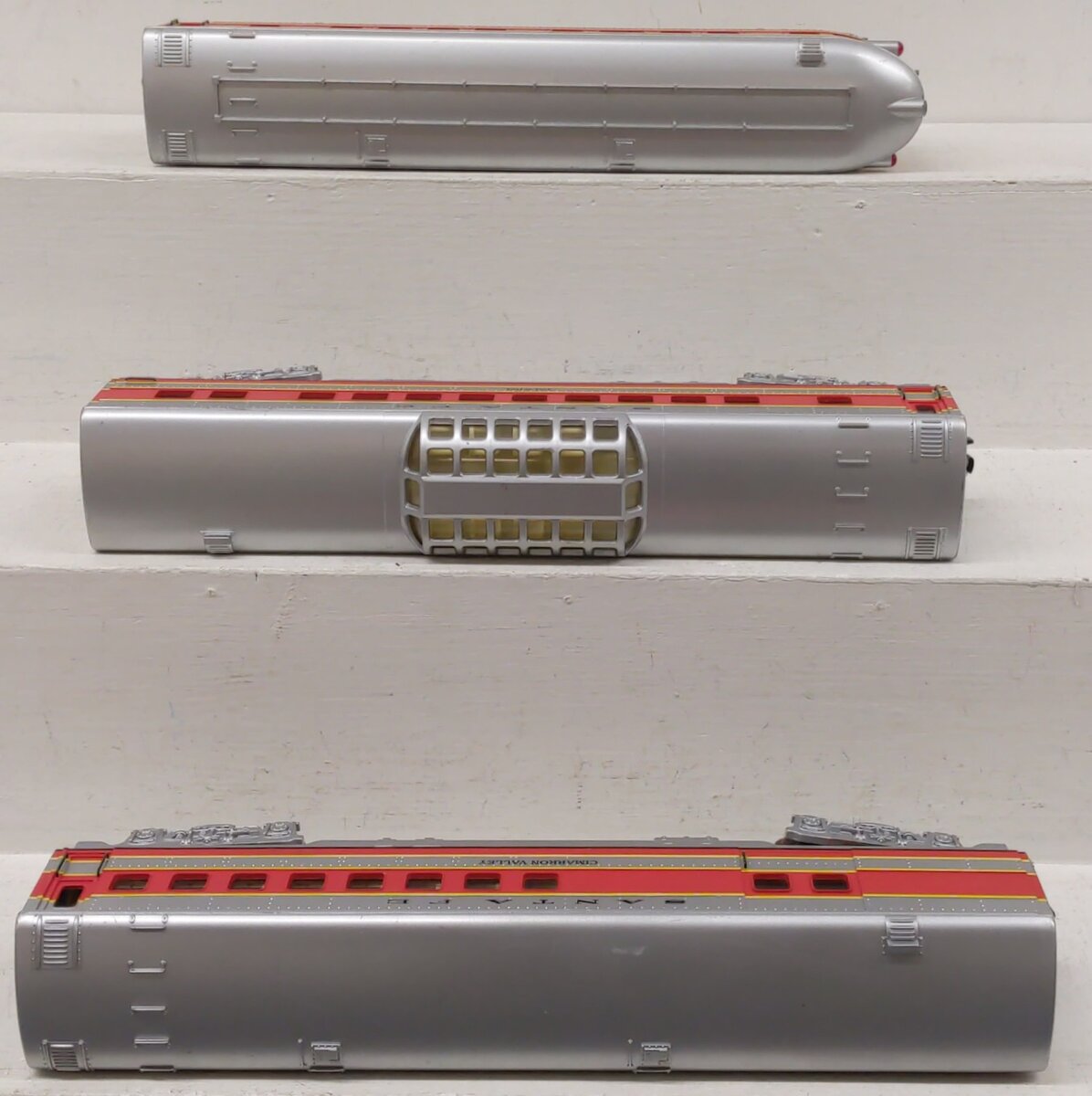 K-Line K1116 O Gauge Santa Fe Steam Train Set VG