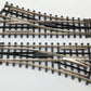 MTH 45-1009 O54 ScaleTrax Nickel Silver Right Hand Turnouts (2) EX