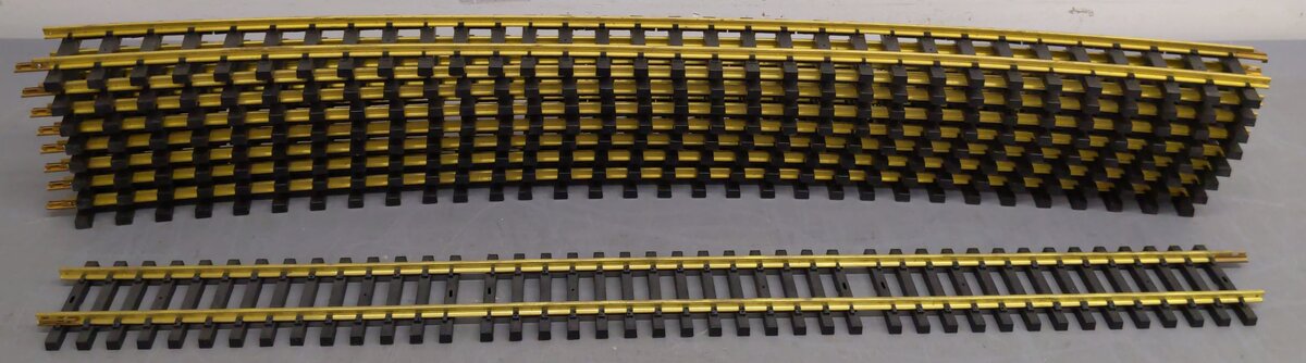 USA Trains and Other Assorted Curved & Straight Track Sections [9] EX