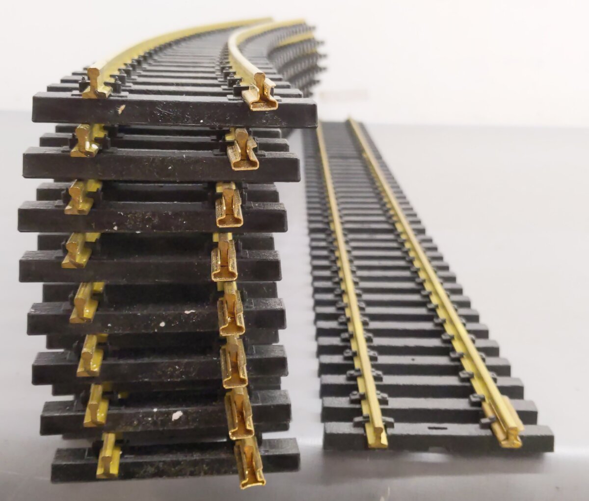 USA Trains and Other Assorted Curved & Straight Track Sections [9] EX