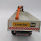 Ertl Leverton CAT White Flatbed With Orange Crane VG