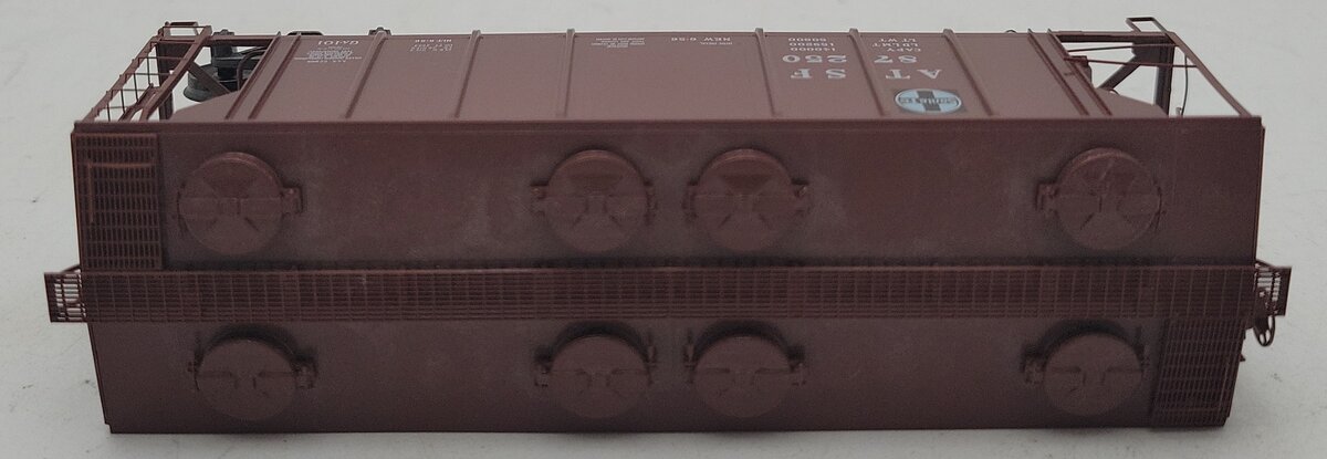 Kadee 8613 HO Atchison, Topeka & Santa Fe PS-2 2-Bay Covered Hopper #87250  VG/Box