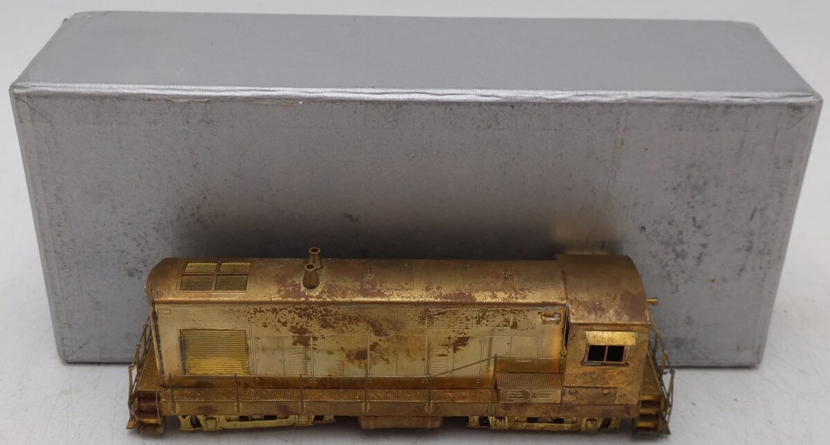Perfect Scale Models HO Brass Fairbanks-Morse H12-44 Diesel Locomotive/Box