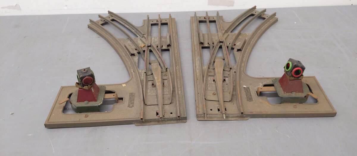 Lionel Vintage Prewar Standard Gauge Switch Turnouts: 222, 210, 223 [6]
