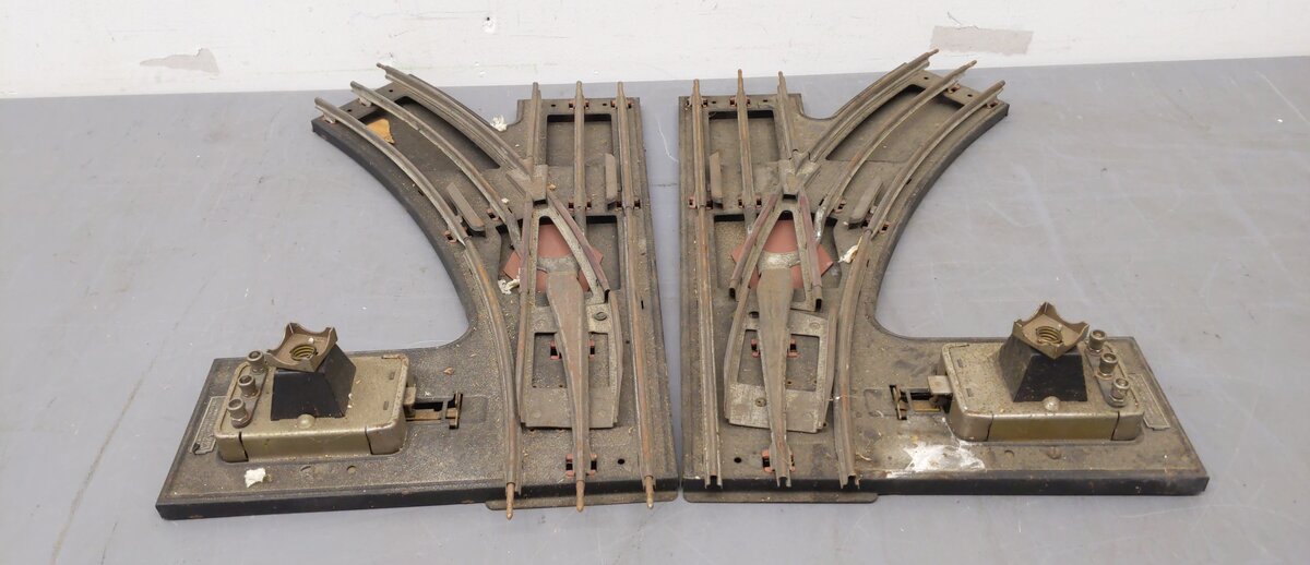 Lionel Vintage Prewar Standard Gauge Switch Turnouts: 222, 210, 223 [6]