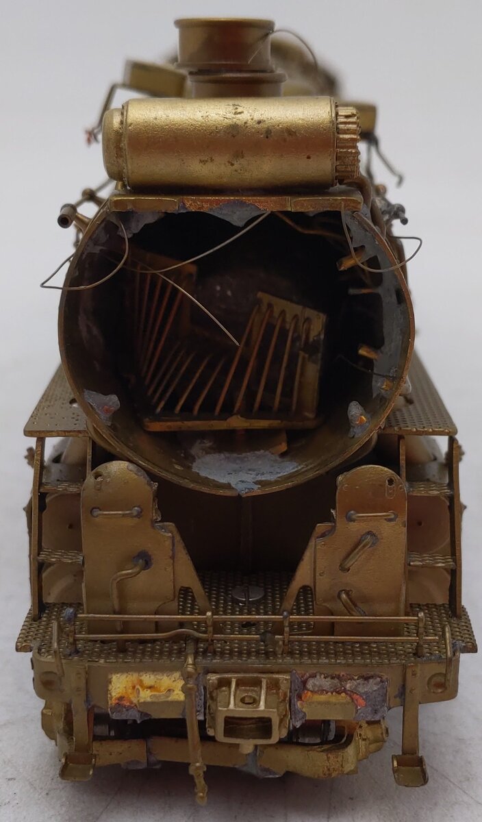 Hallmark Models HO BRASS ATSF 5000 Series 2-10-4 Steam Locomotive VG