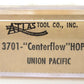 Atlas 3701 N Scale Union Pacific Centerflow Hopper Car #24023 LN/Box