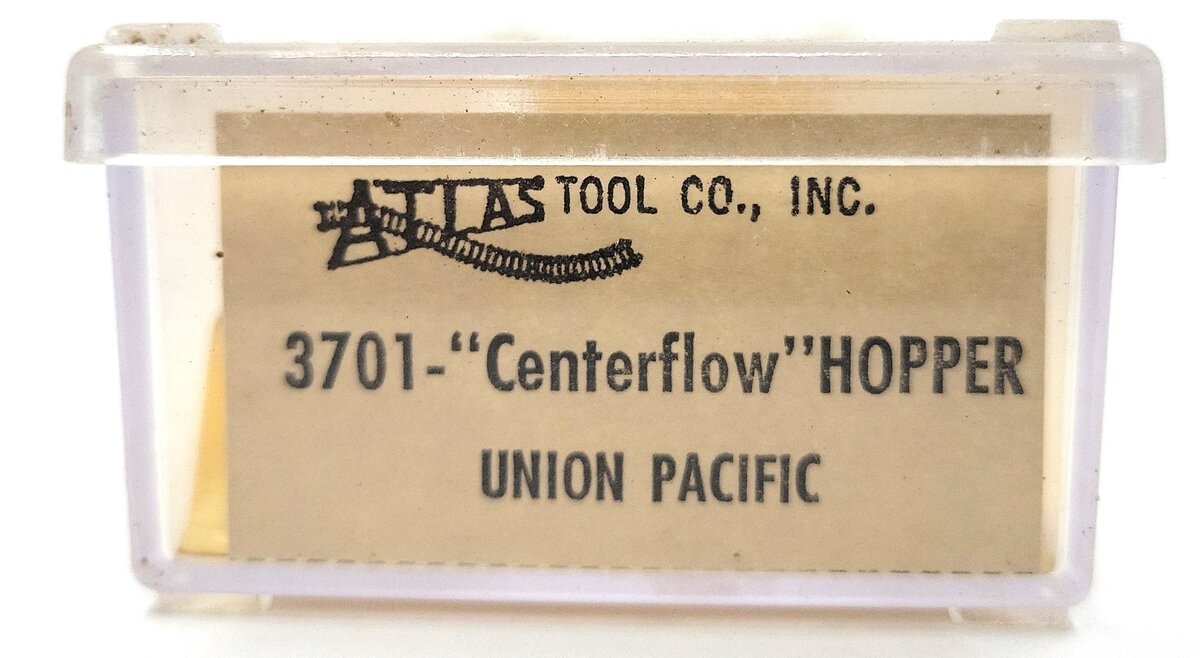 Atlas 3701 N Scale Union Pacific Centerflow Hopper Car #24023 LN/Box