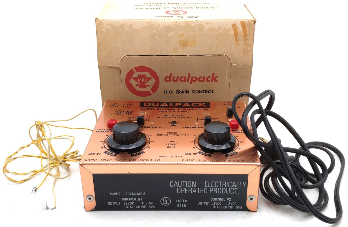 MRC 770 HO Dualpack Train Control EX/Box