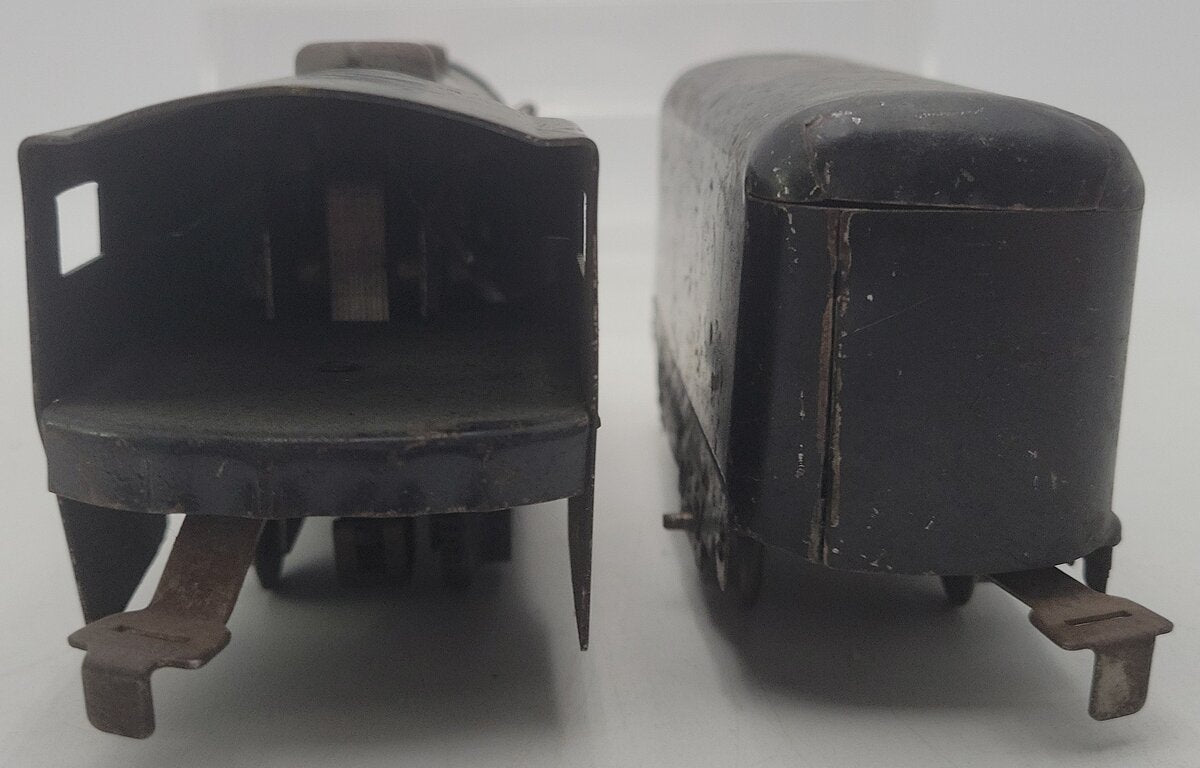 O Gauge Prewar Commodore Vanderbilt NYC Locomotive & Tender VG