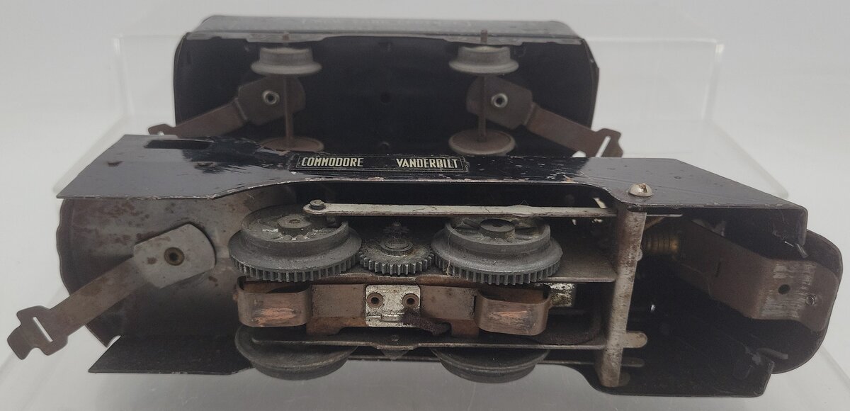 O Gauge Prewar Commodore Vanderbilt NYC Locomotive & Tender VG